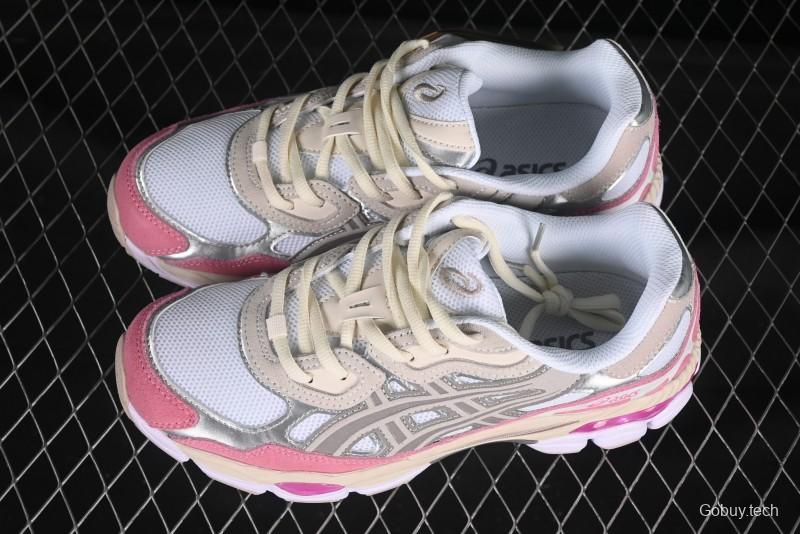 Asics Gel-NYC Retro Breathable Casual Shoes with Cushioning for Men - 1203A383-104