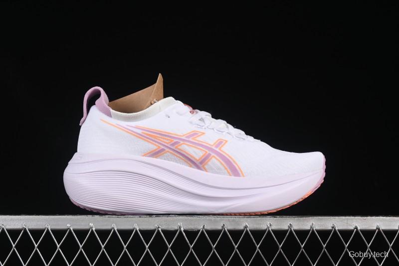 Asics Gel-Nimbus 27 Retro Breathable Casual Shoes Cushioned Men's Durable Running Shoes - 1012B753-101
