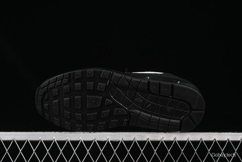 Nike Air Max 1 Retro Running Shoes with Half-Sole Air Cushion - HF8813-001