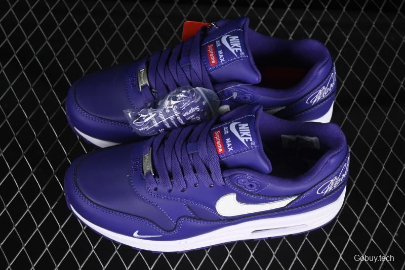 Nike Air Max 1 Retro Running Shoes with Half-Sole Air Cushion - HF8813-500