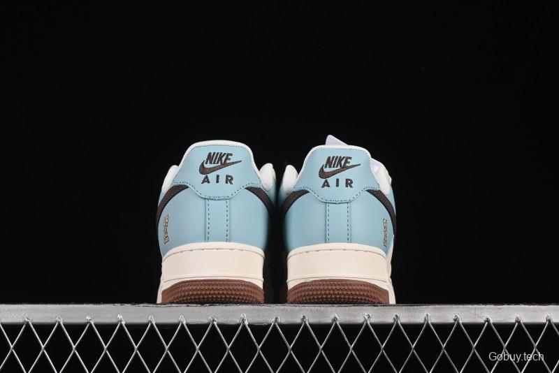 Nike Air Force 1 '07 Low LV Collaboration Summer Blue Casual Sneakers - JJ2508-702