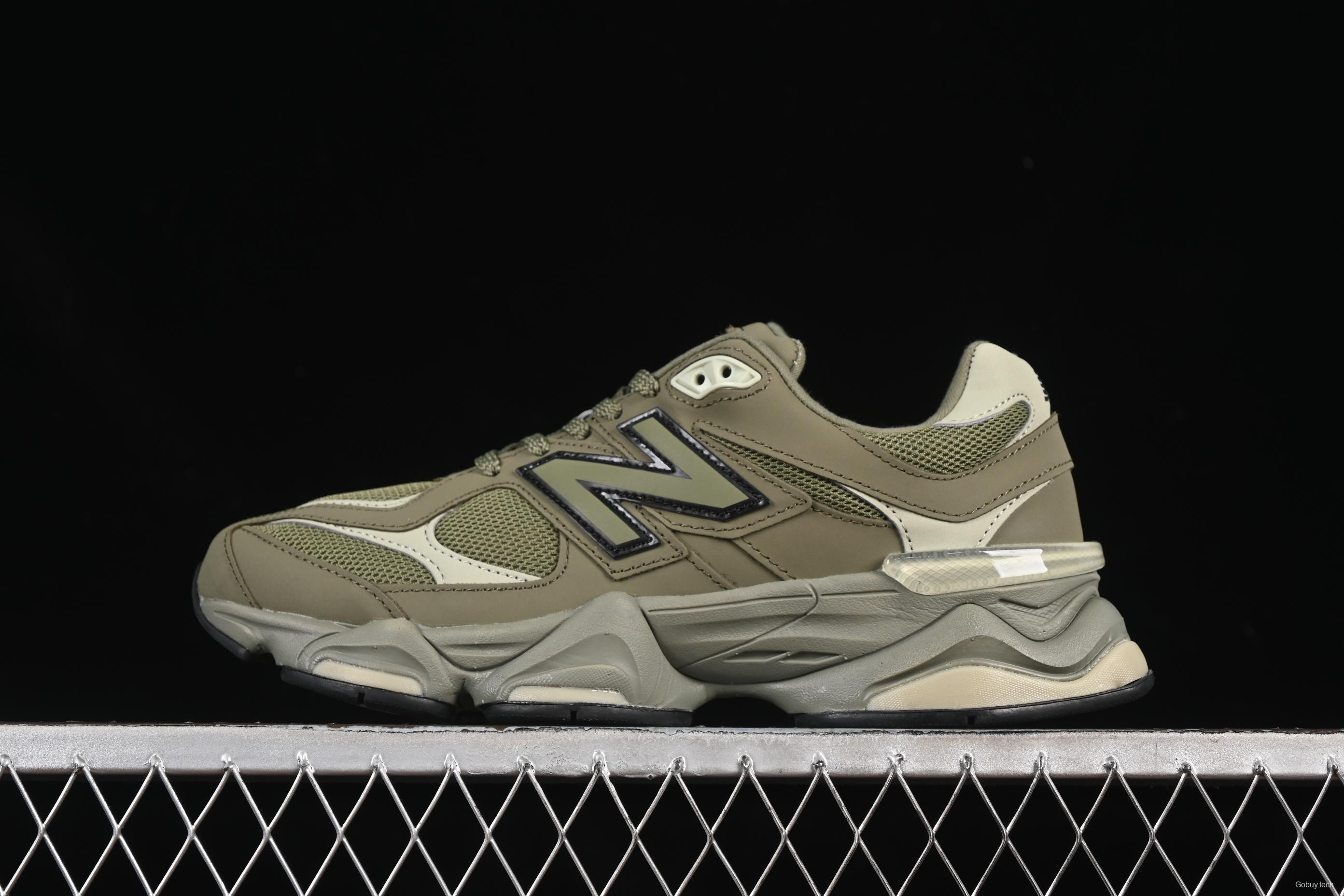 New Balance NB9060 Retro Casual Running Shoes with ABZORB Cushioning - U9060ZGD