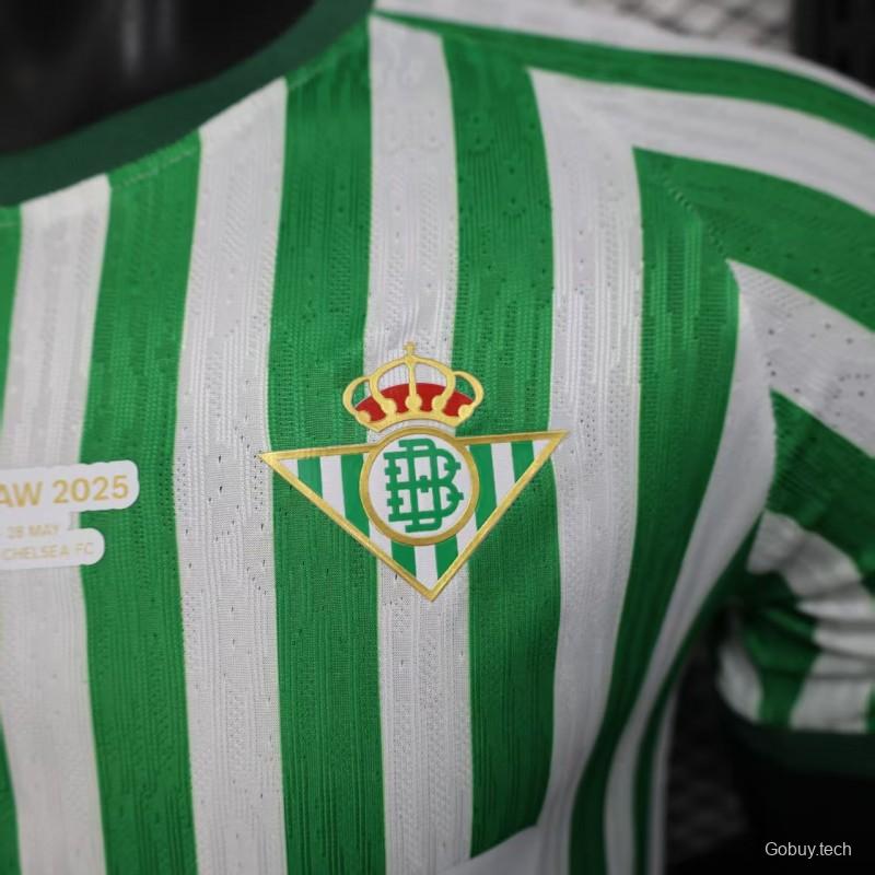 Player Version 25/26 Real Betis Home Jersey