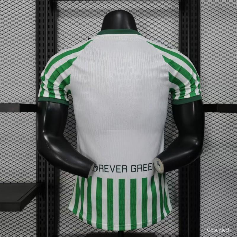 Player Version 25/26 Real Betis Home Jersey