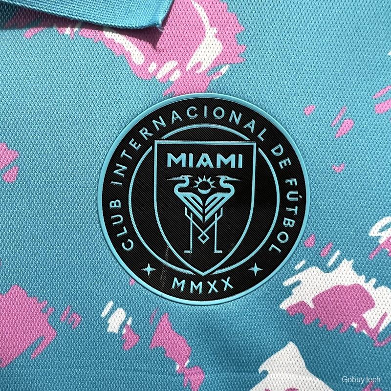 Player Version 23/24 Inter Miami MESSI Third Blue Jersey