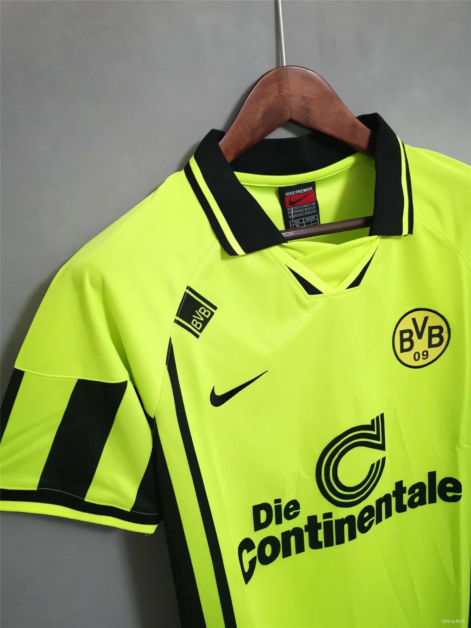 Retro 96/97 Borussia Dortmund Home Jersey