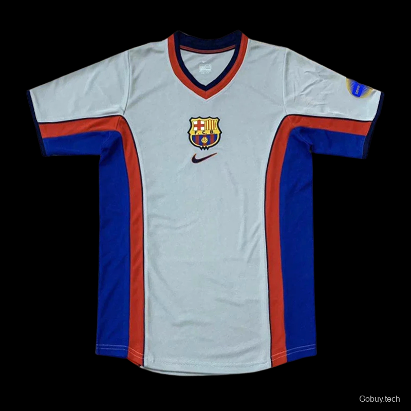 Retro 1999-01 Barcelona Away Jersey