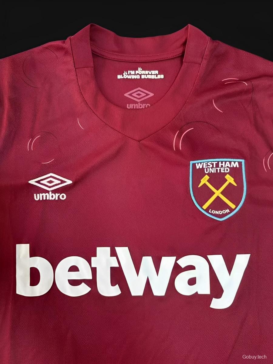 23/24 West Ham United Home Jersey