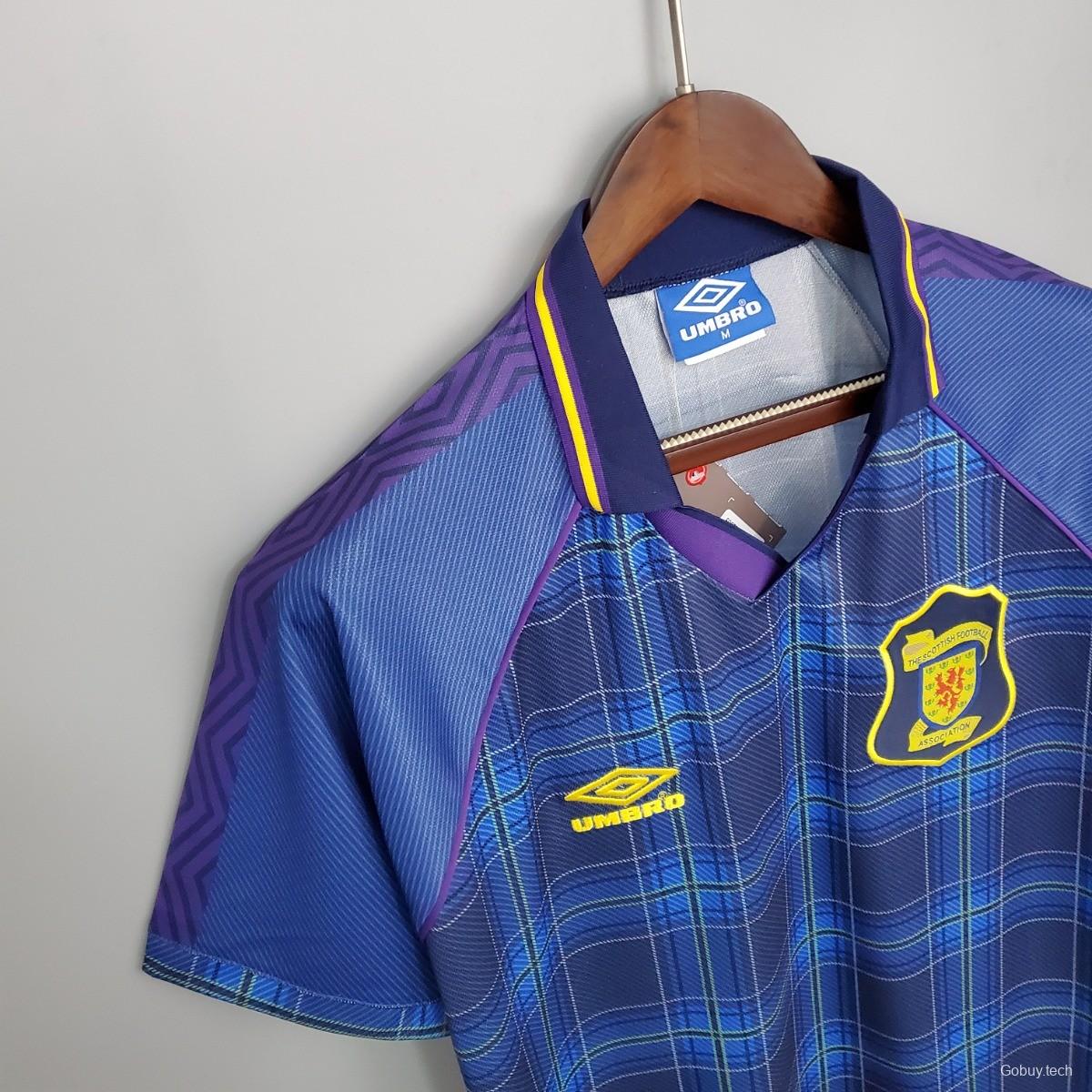 Retro 1994/96 Scotland Home Jersey