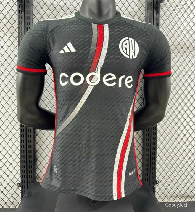 Player Version 24/25 River Plate Away Black Jersey