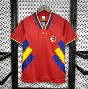 Retro 1994 Romania Away Red Jersey