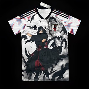 2022 Japan Away White Jersey With Itachi Uchiha Printing Jersey