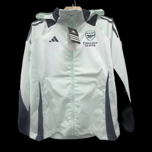 24/25 Arsenal Light Green Windbreaker