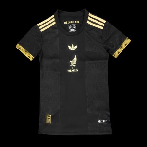 Women 2025 Mexico Gold Cup Black Special Jersey