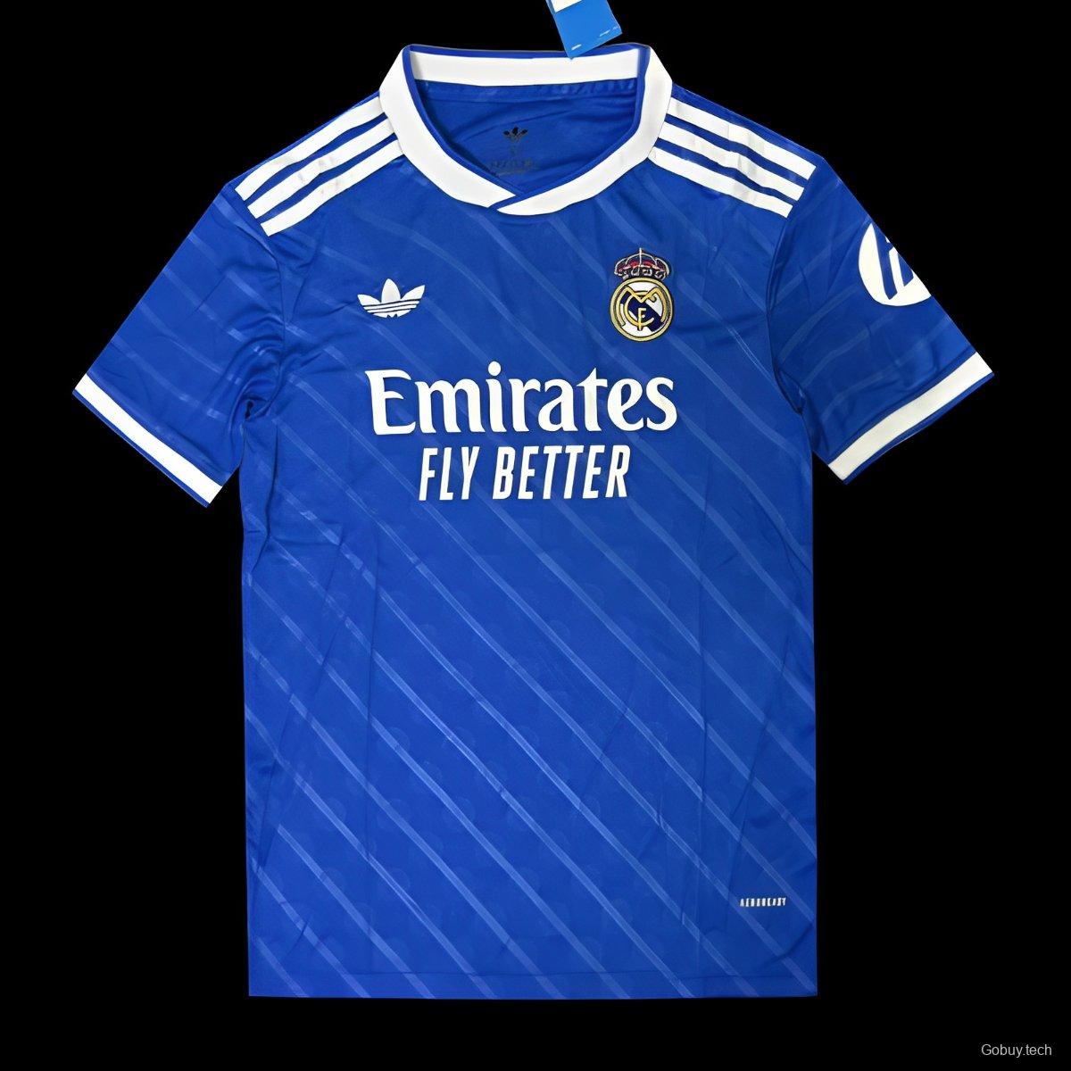 25/26 Real Madrid Third Blue Jersey