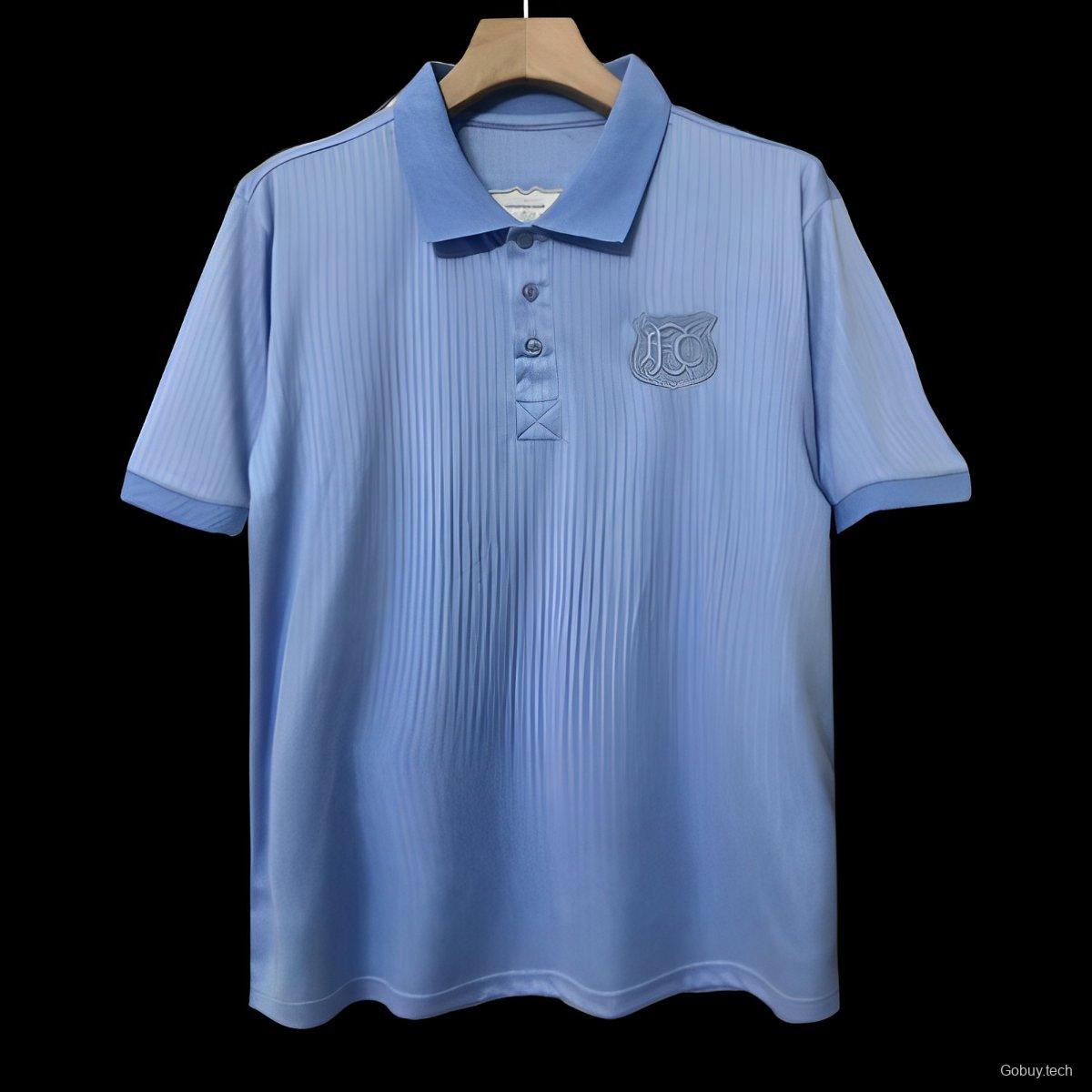 25/26 Everton Heritage Blu Limited Edition Polo Jersey